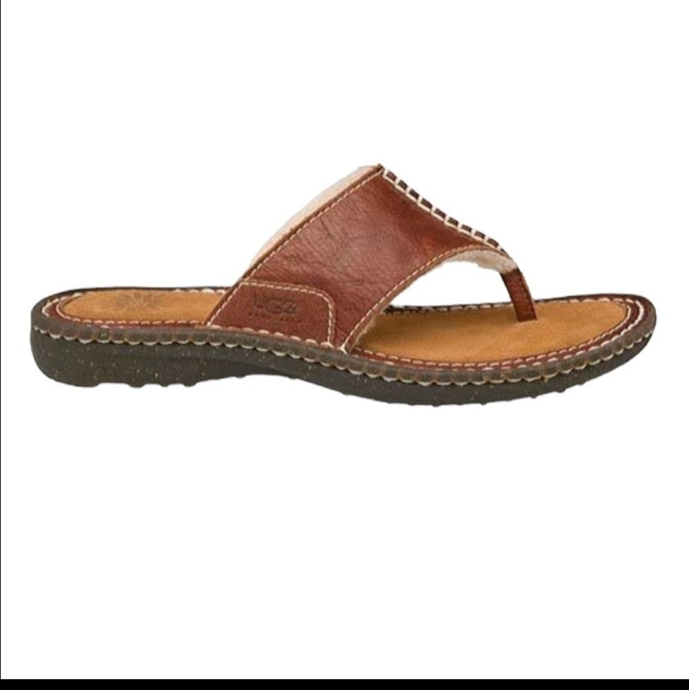 UGG layback flip flop sandals